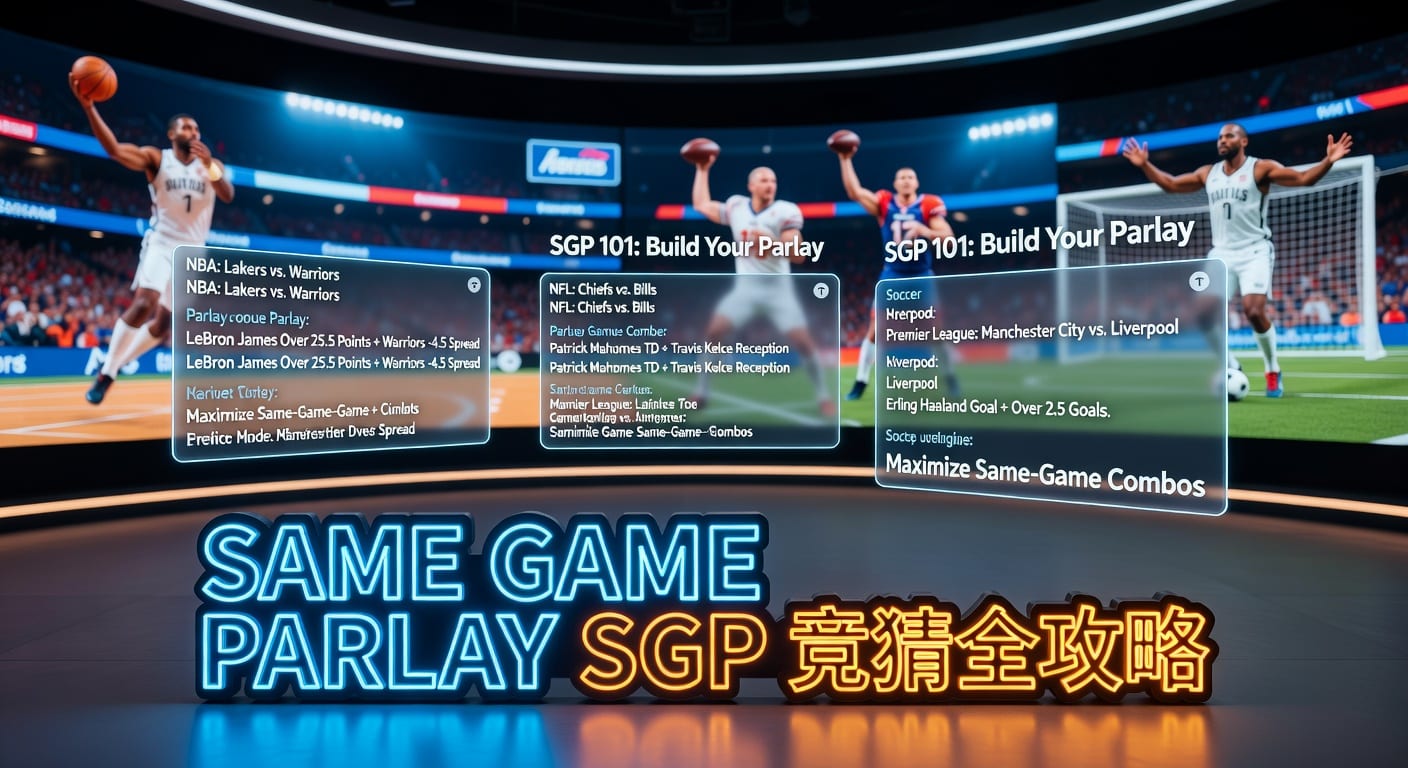 Same Game Parlay (SGP) 策略：资深玩家必看实战技巧与最新玩法