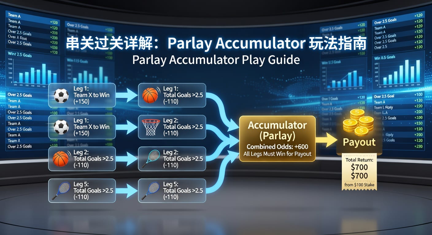 乐鱼体育平台app下载入口：精通过关 Parlay Accumulator 艺术与策略