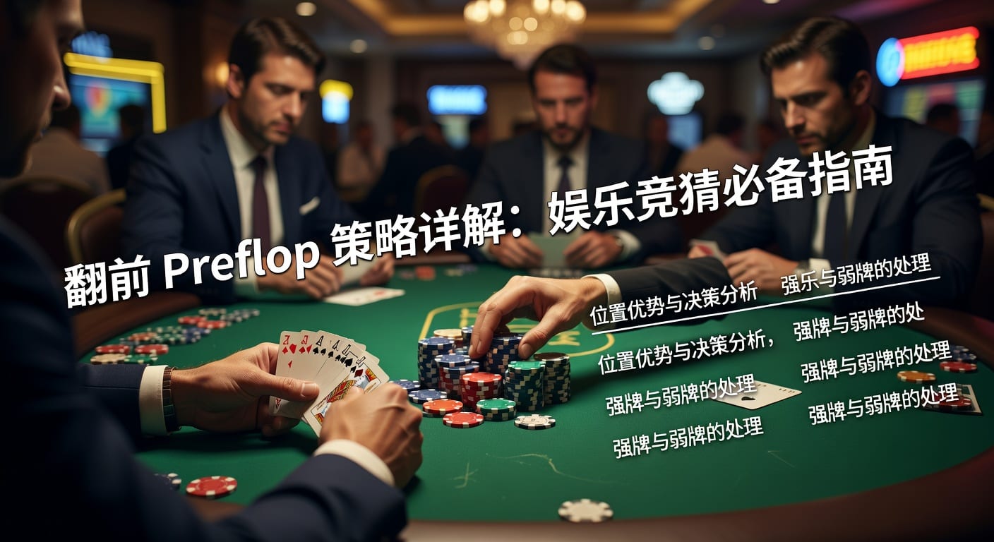 翻前 preflop 实战思路与入池判断
