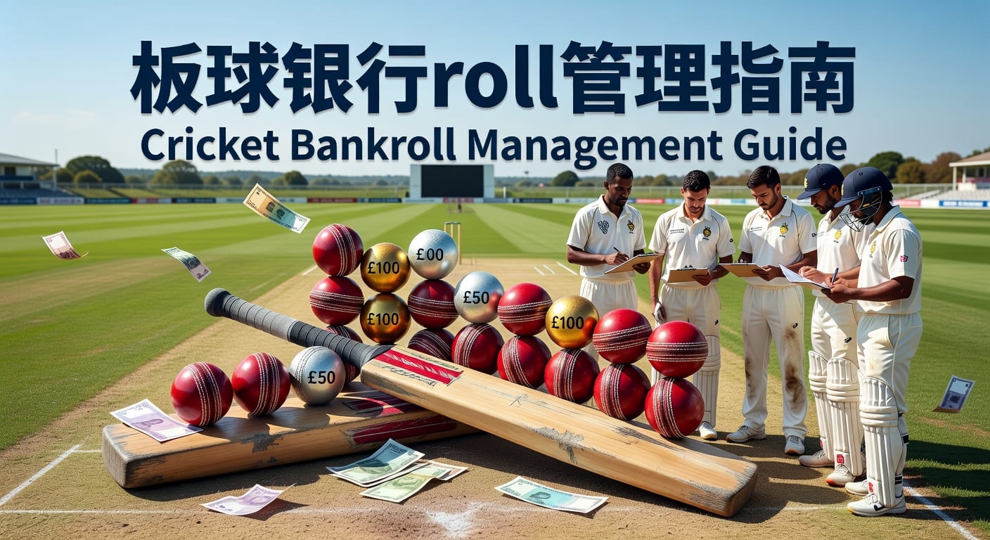 板球银行roll Bankroll Cricket：亚洲让球盘口分析与资金节奏