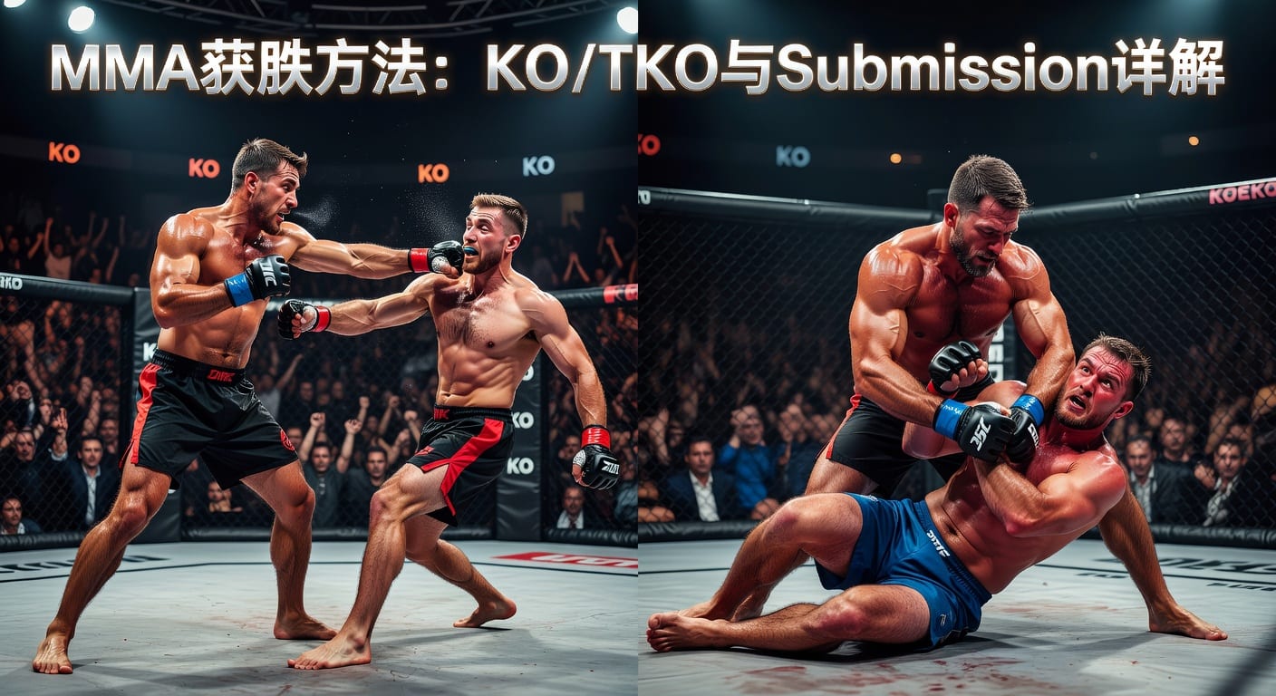 MMA方法 KO/TKO Submission 投注分析